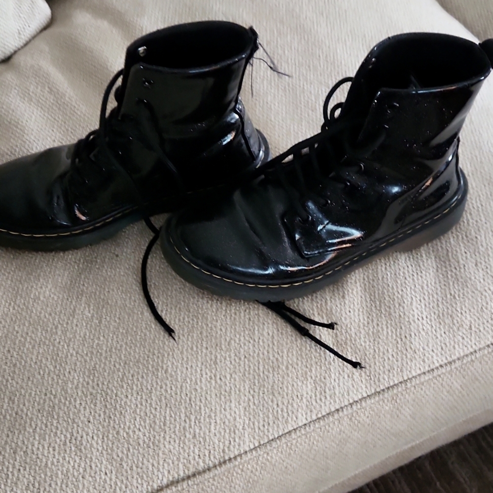Doc Marten  metallic boots